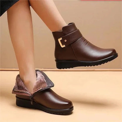 Classic Ankle Zip Up Boots