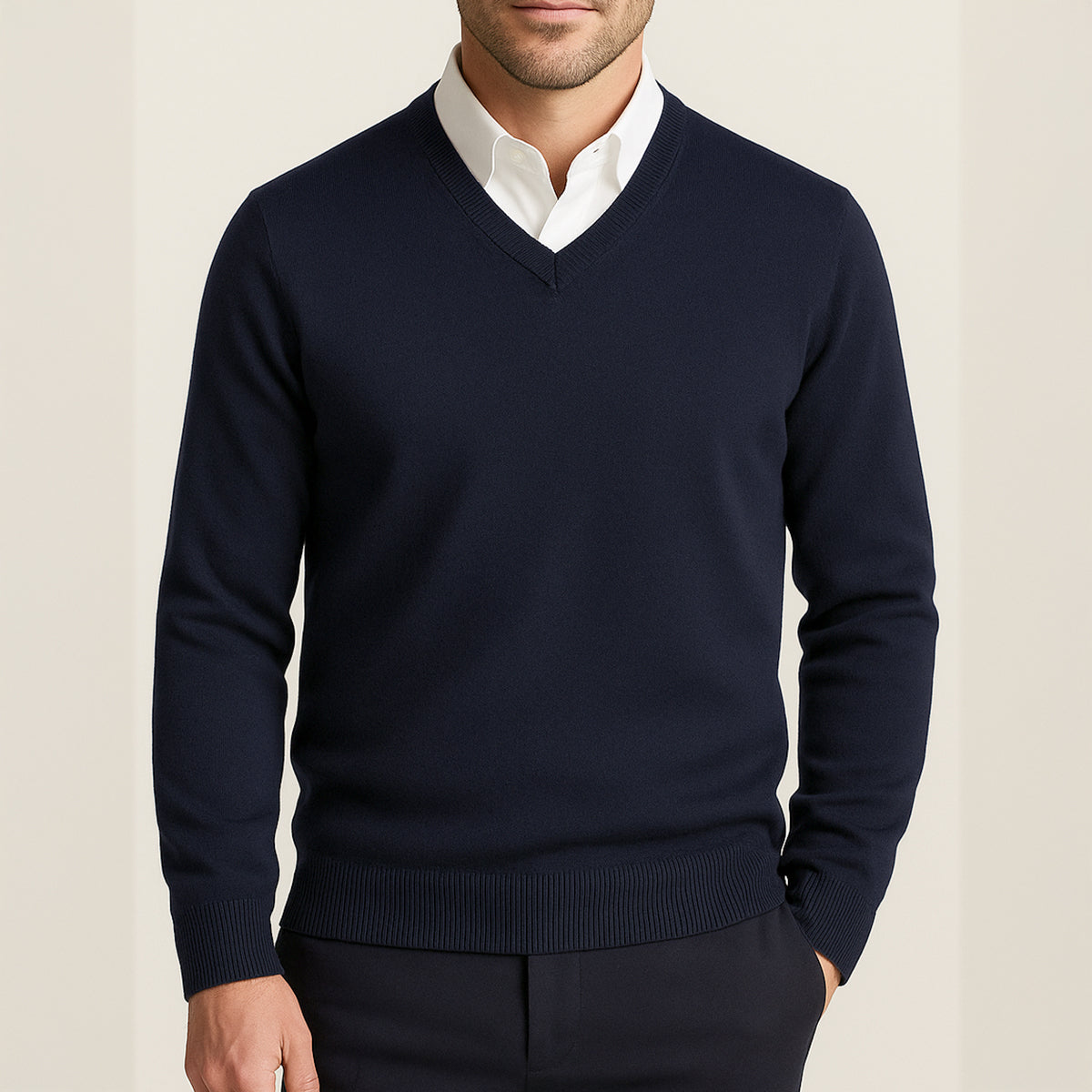 Luxurious Soft Men's Cashmere Sweater