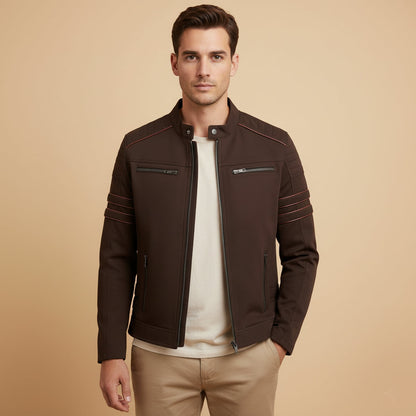 Classic Men's Genuine Leather Jacket