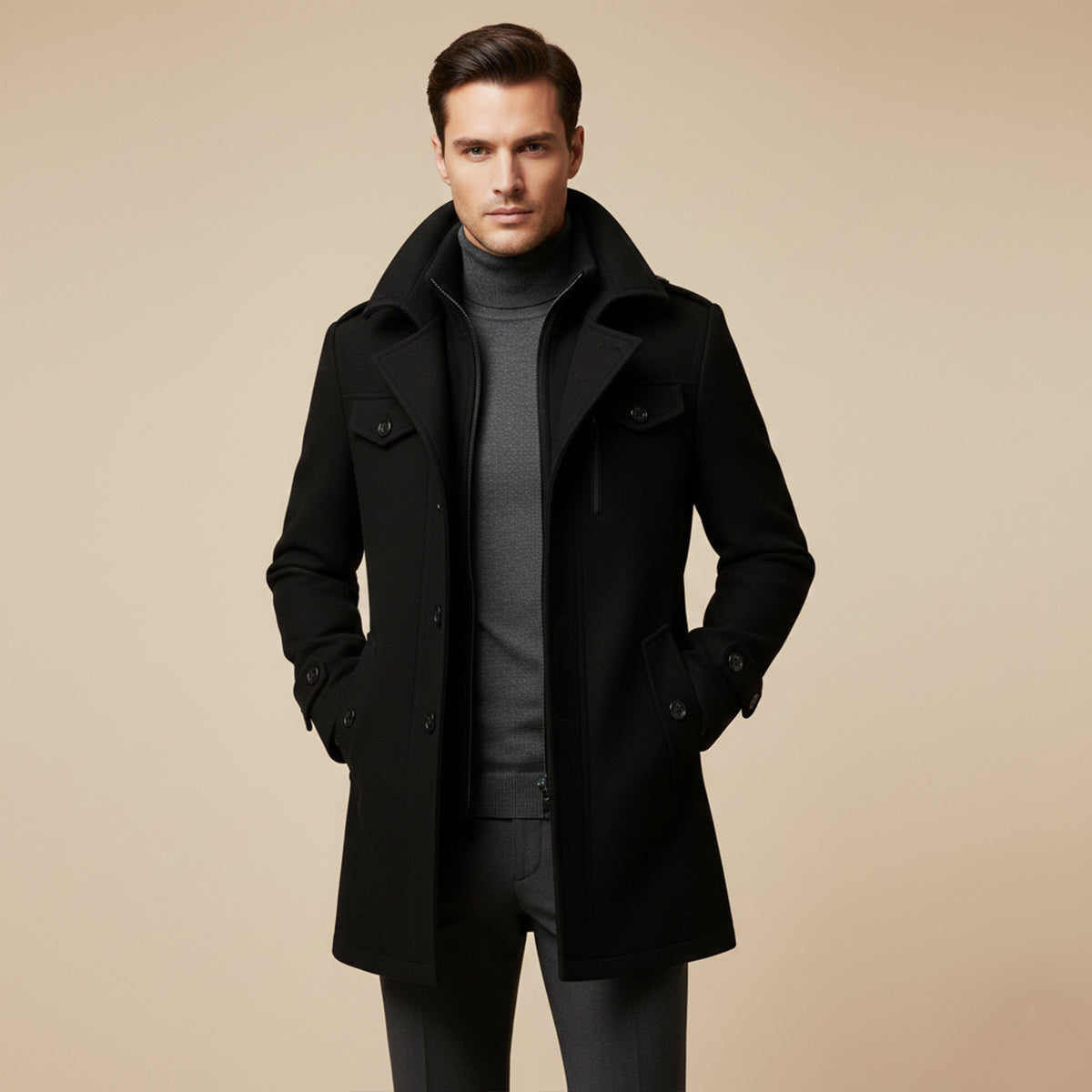 Thermal Insulated Parka Coat