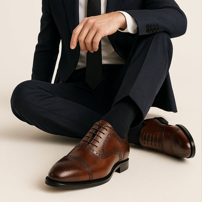 Classic Mens Genuine Leather Formal Shoes