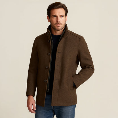 Timeless Men's Wool Trench Coat
