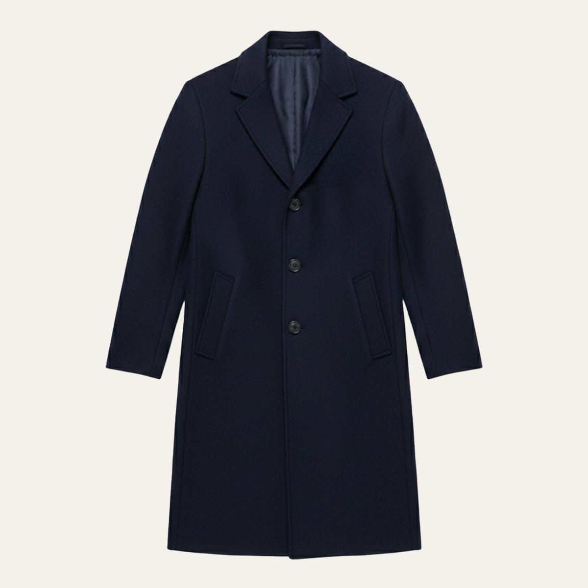 Warm Classic Mens Wool Pea Coat