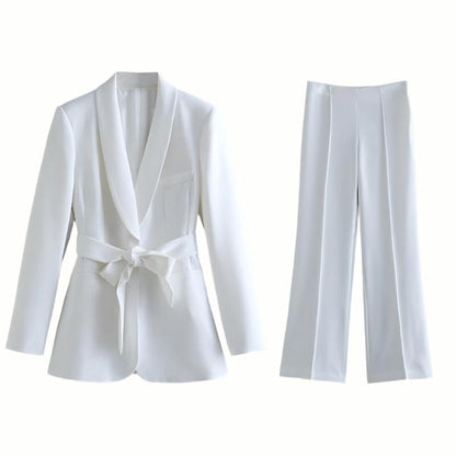 Stylish 2-Piece Women's Suit - Lena-Pink-XS-Nora Luxe