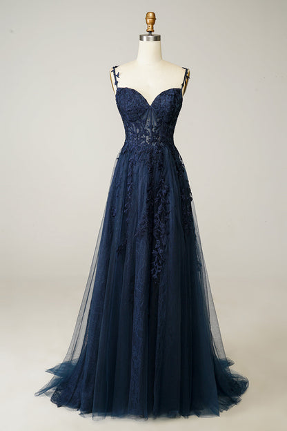 Elegant Floor Length Prom Dress - Pexav