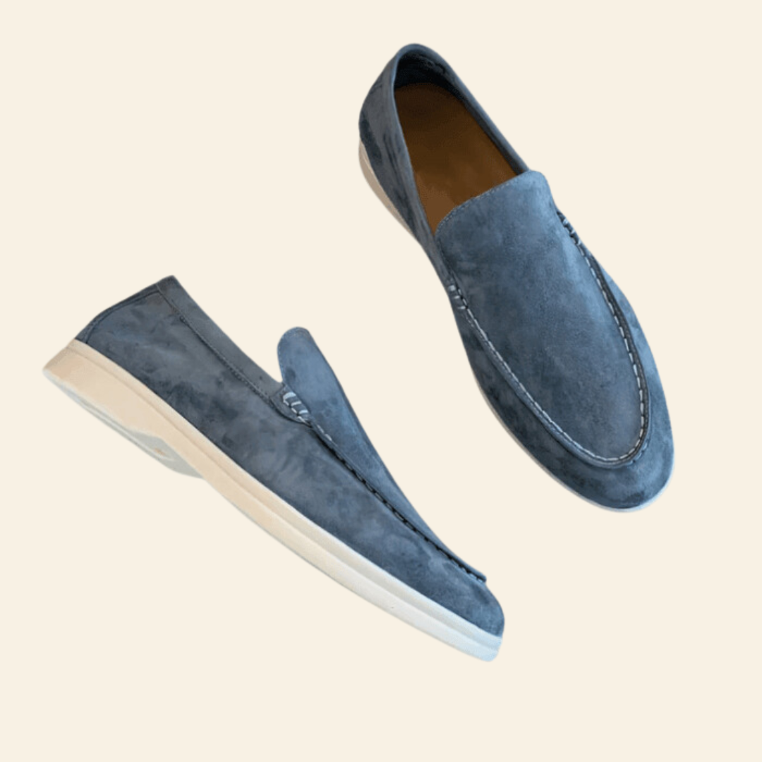 Luxurious Soft Suede Slip On Shoes - Pexav