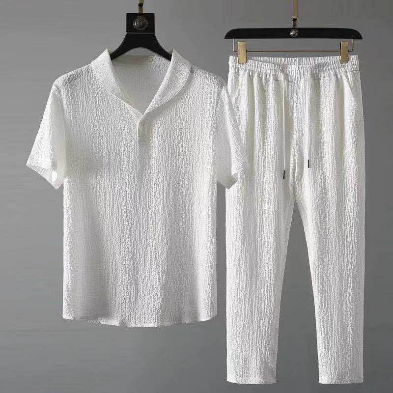 Breezy Comfortable Summer Dress Set - Pexav