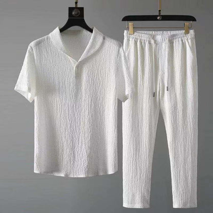 Breezy Comfortable Summer Dress Set - Pexav