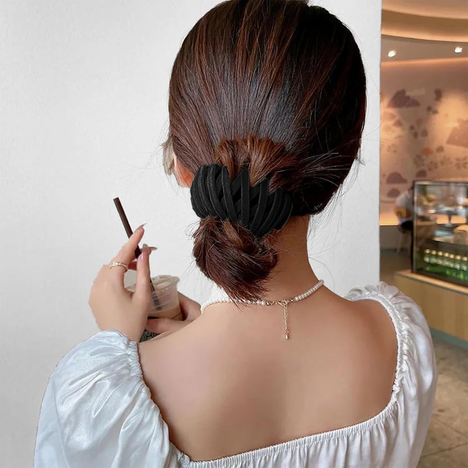 Stylish Bird's Nest Hair Clips - Set of 3-Set 1-Nora Luxe