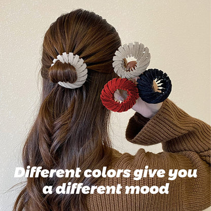 Stylish Bird's Nest Hair Clips - Set of 3-Set 1-Nora Luxe
