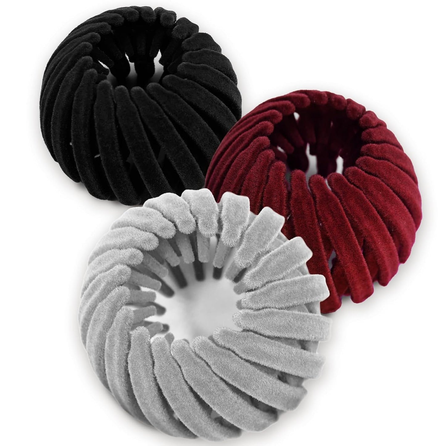 Pretty Hair Barrettes - 3 Piece Set - Pexav