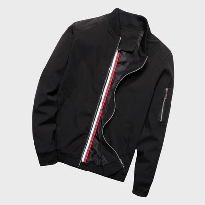 Stylish Bomber Jacket for Men - Rafa-Blue-M-Nora Luxe
