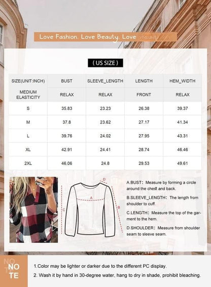 Stylish Casual Checked Ladies' Blouse - Lara-Black-S-Nora Luxe