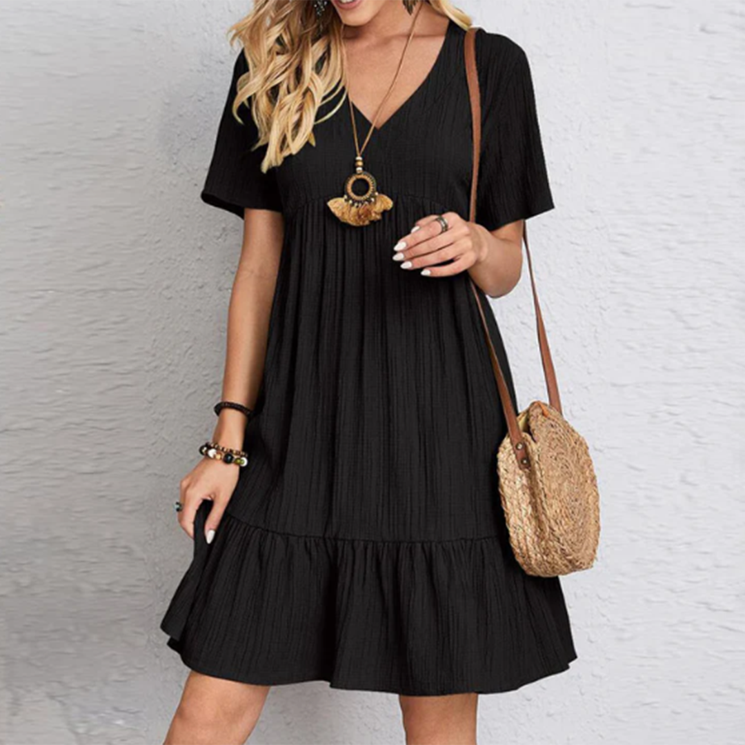Chic Lightweight Women's Summer Dress - Pexav
