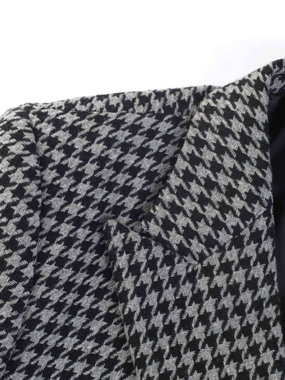 Stylish Checked Men's Blazer - Oliver-S-Nora Luxe