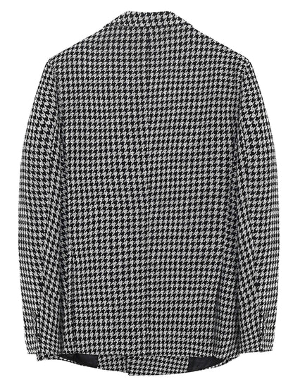 Stylish Checked Men's Blazer - Oliver-S-Nora Luxe