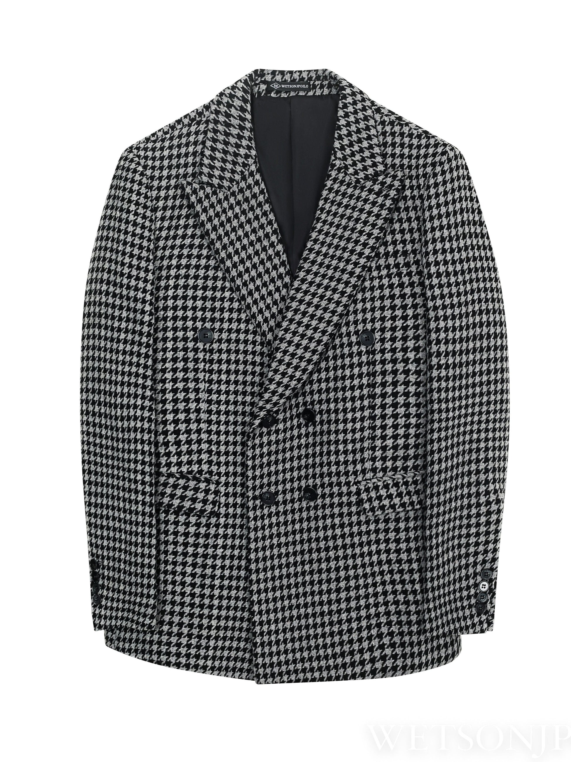 Stylish Checked Men's Blazer - Oliver-S-Nora Luxe