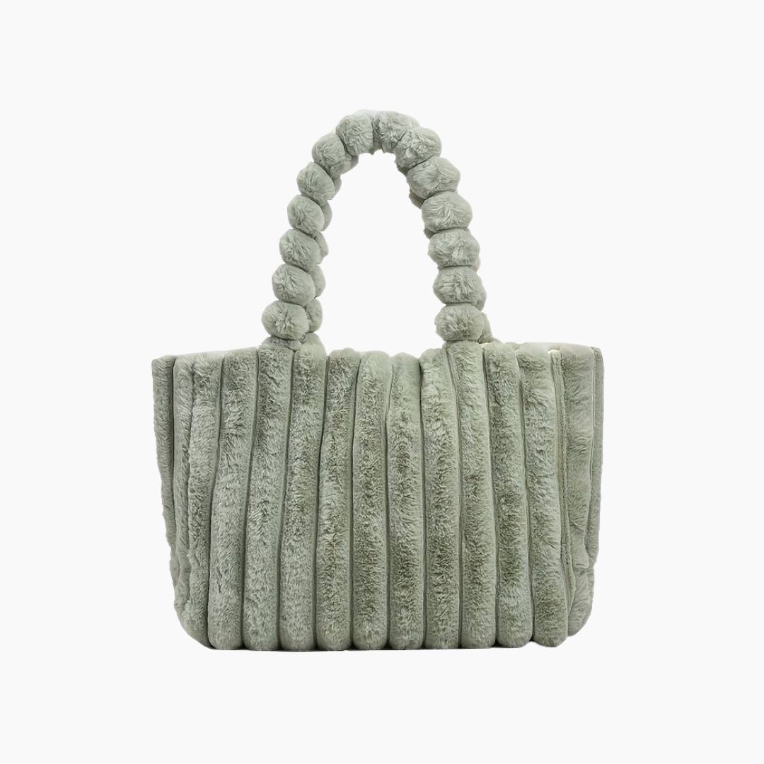 Stylish Chunky Shoulder Bag - Evi-Green-Nora Luxe