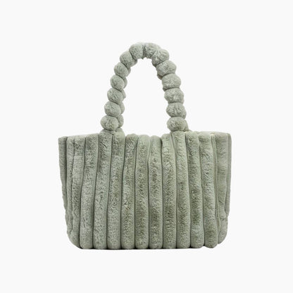 Stylish Chunky Shoulder Bag - Evi-Green-Nora Luxe