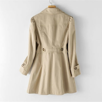 Stylish Coat - Annemarie-Beige-XS-Nora Luxe
