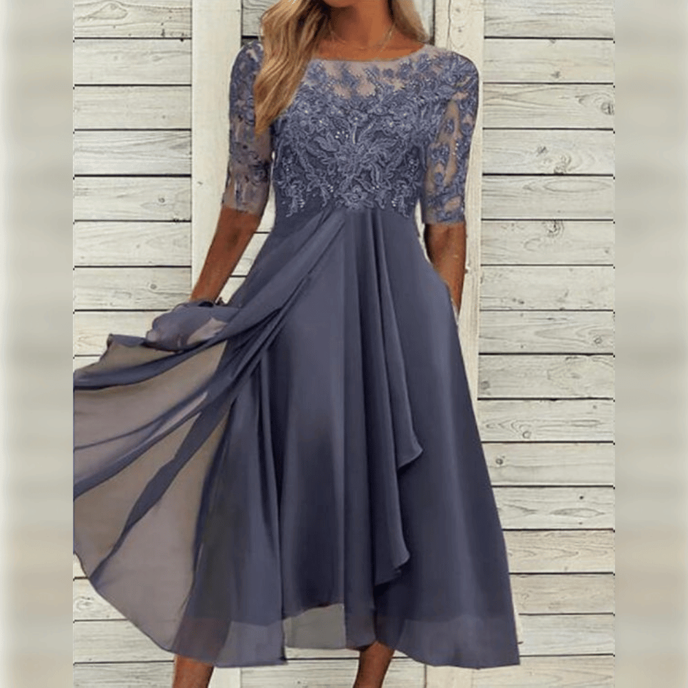 Stylish Comfortable Dress - Olivia-Gray-S-Nora Luxe