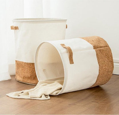 Natural Fiber Laundry and Toy Storage Basket - Pexav