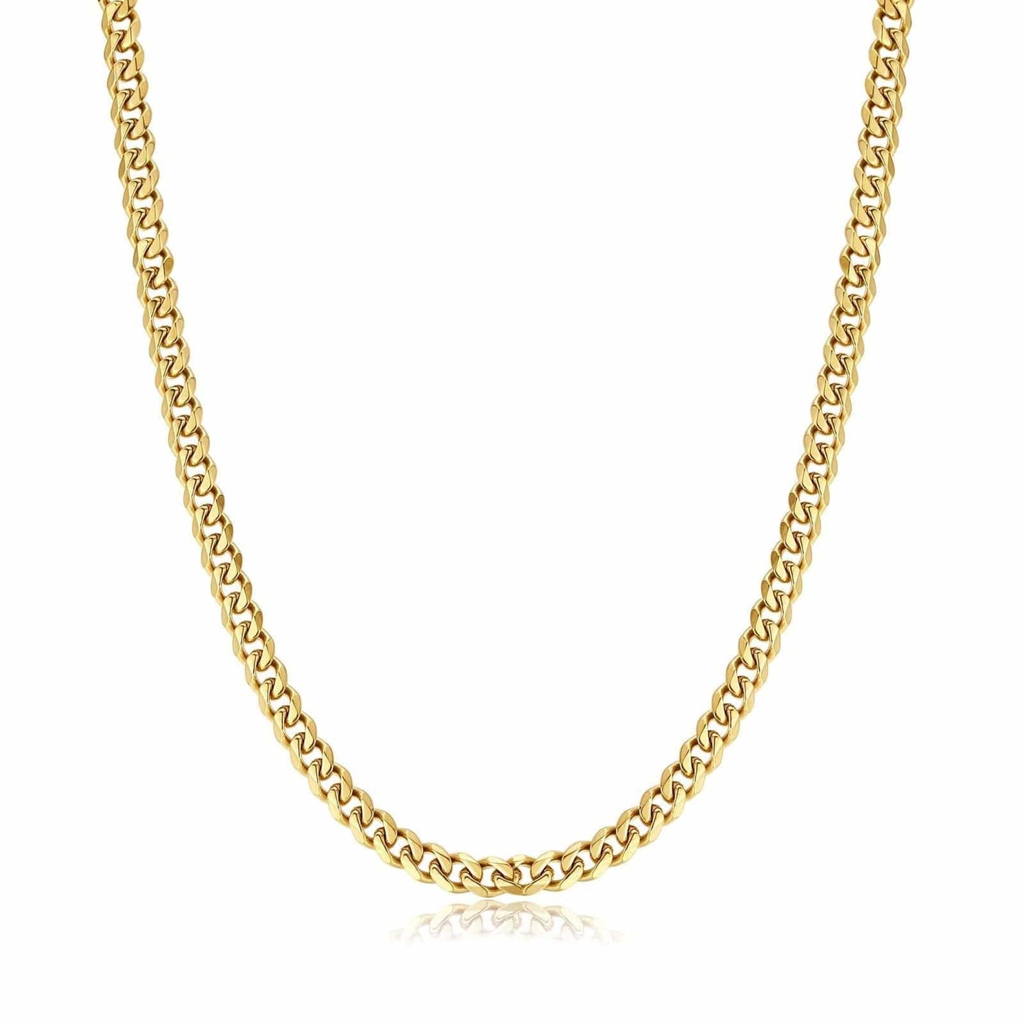Stylish Cuban Link Necklace - Noah-Gold-0.20 in-Nora Luxe