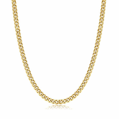 Stylish Cuban Link Necklace - Noah-Gold-0.20 in-Nora Luxe