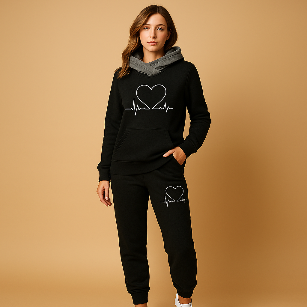 Women's Athletic Tracksuit with Jacket and Leggings - Nocini