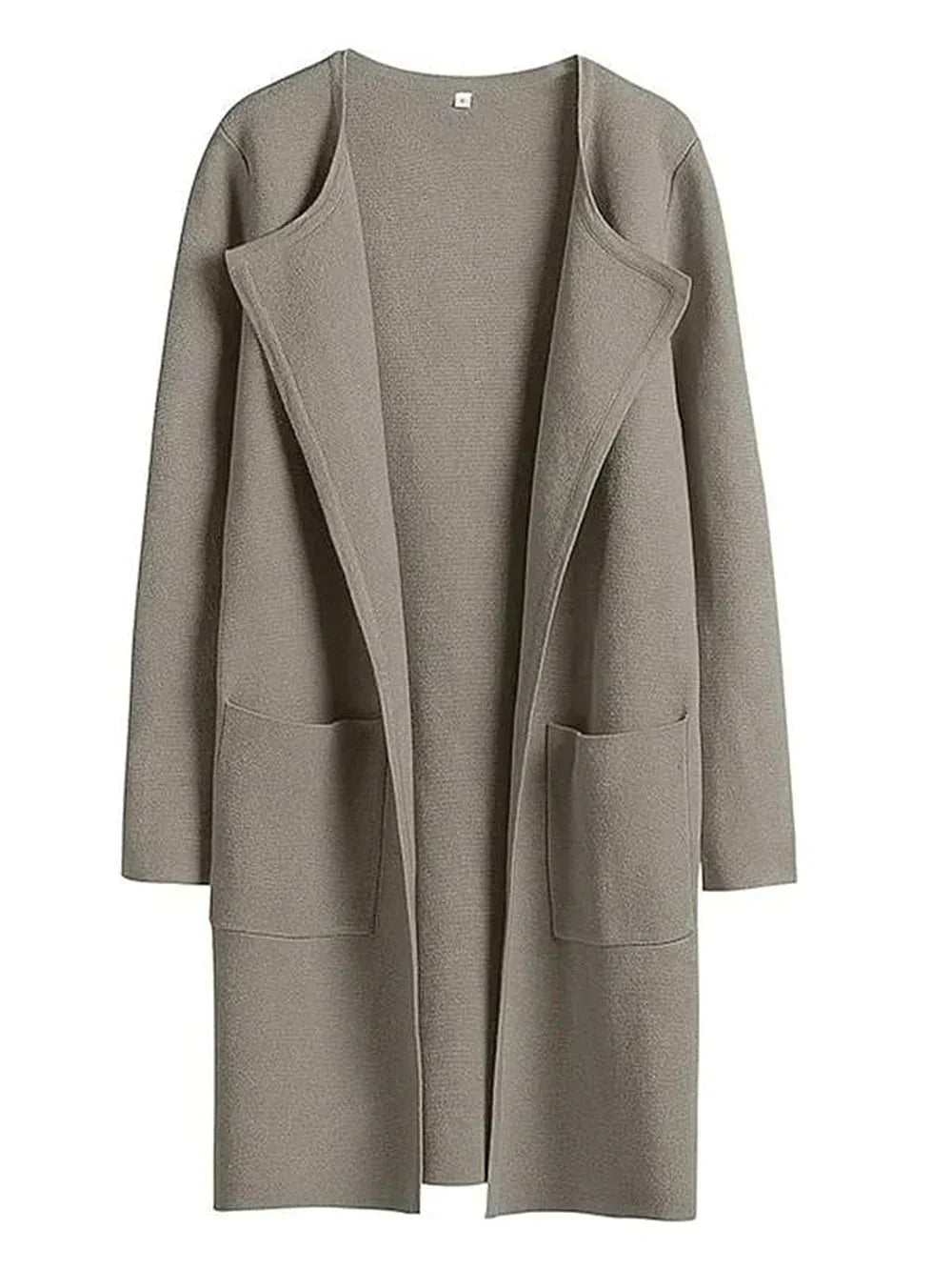 Stylish Ladies' Cardigan - Djamila-Brown-S (4-6)-Nora Luxe
