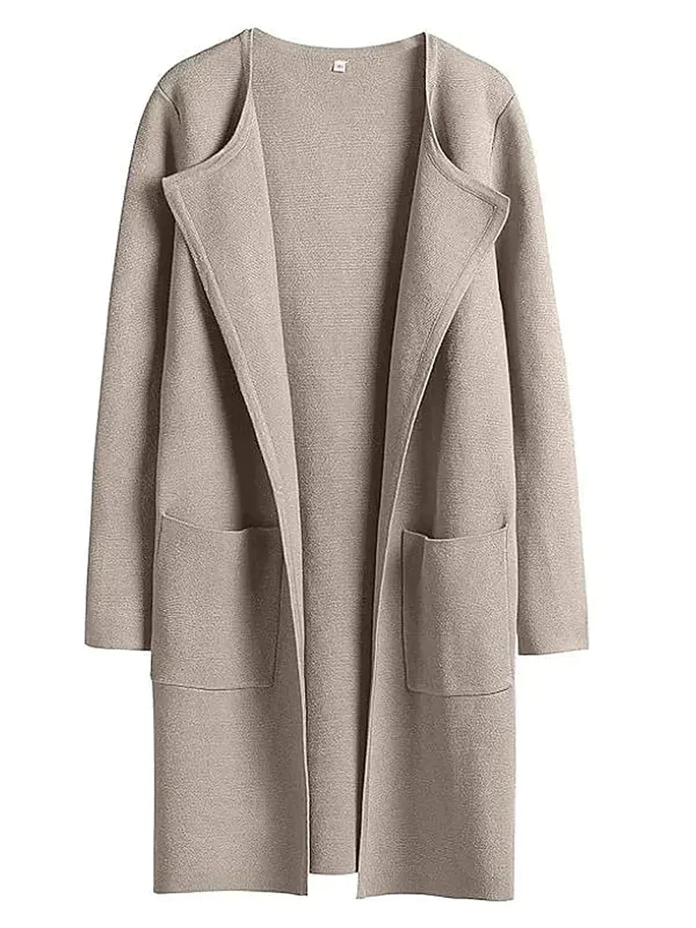 Stylish Ladies' Cardigan - Djamila-Brown-S (4-6)-Nora Luxe
