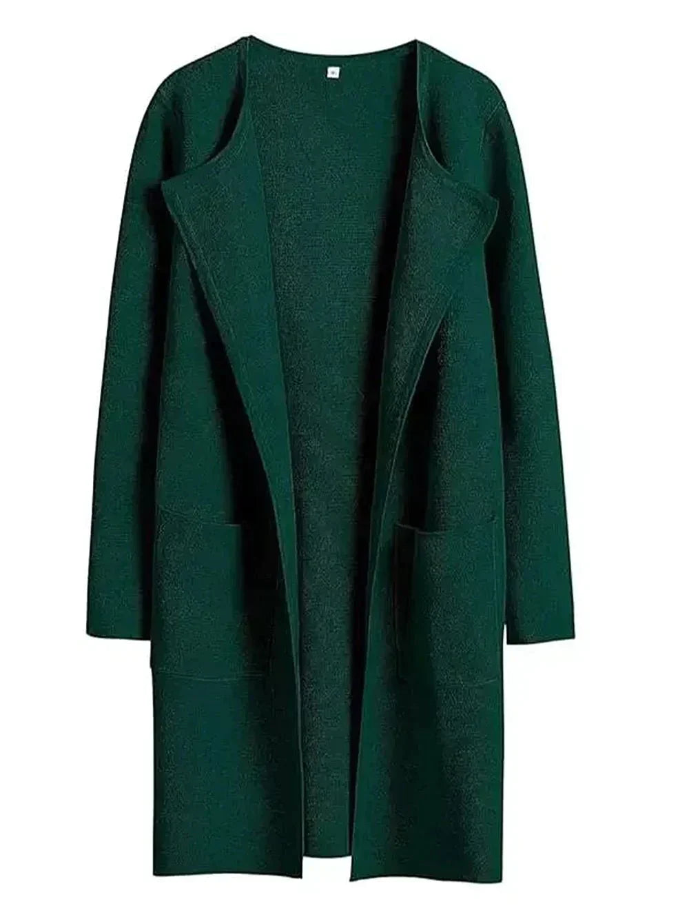 Stylish Ladies' Cardigan - Djamila-Dark Green-S (4-6)-Nora Luxe