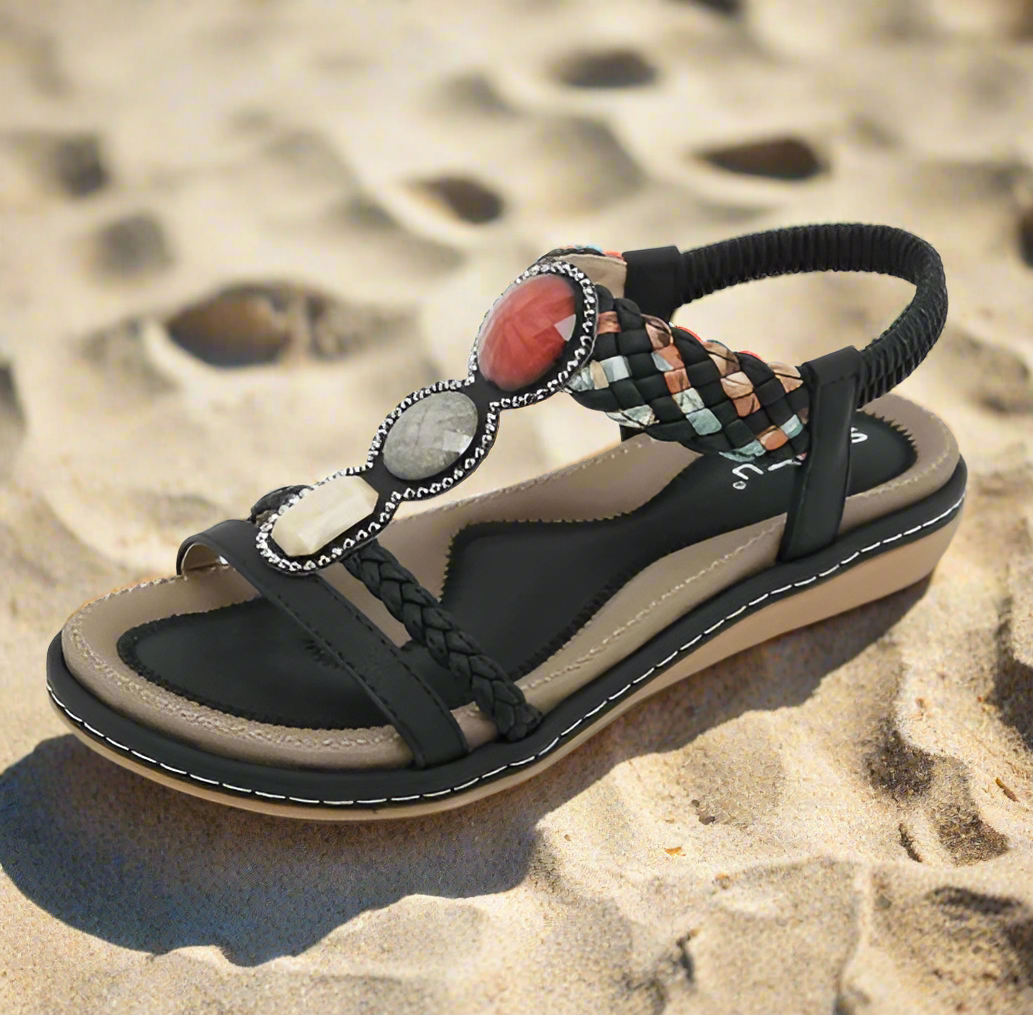 Elegant Flat Women's Sandals Claire - Pexav