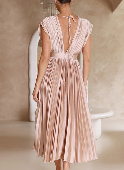 Stylish Maxi Dress - Elise-Green-XS-Nora Luxe
