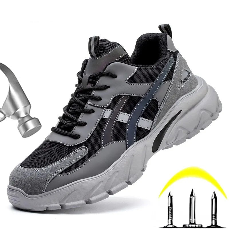Tough Mens Work Safety Boots - Pexav