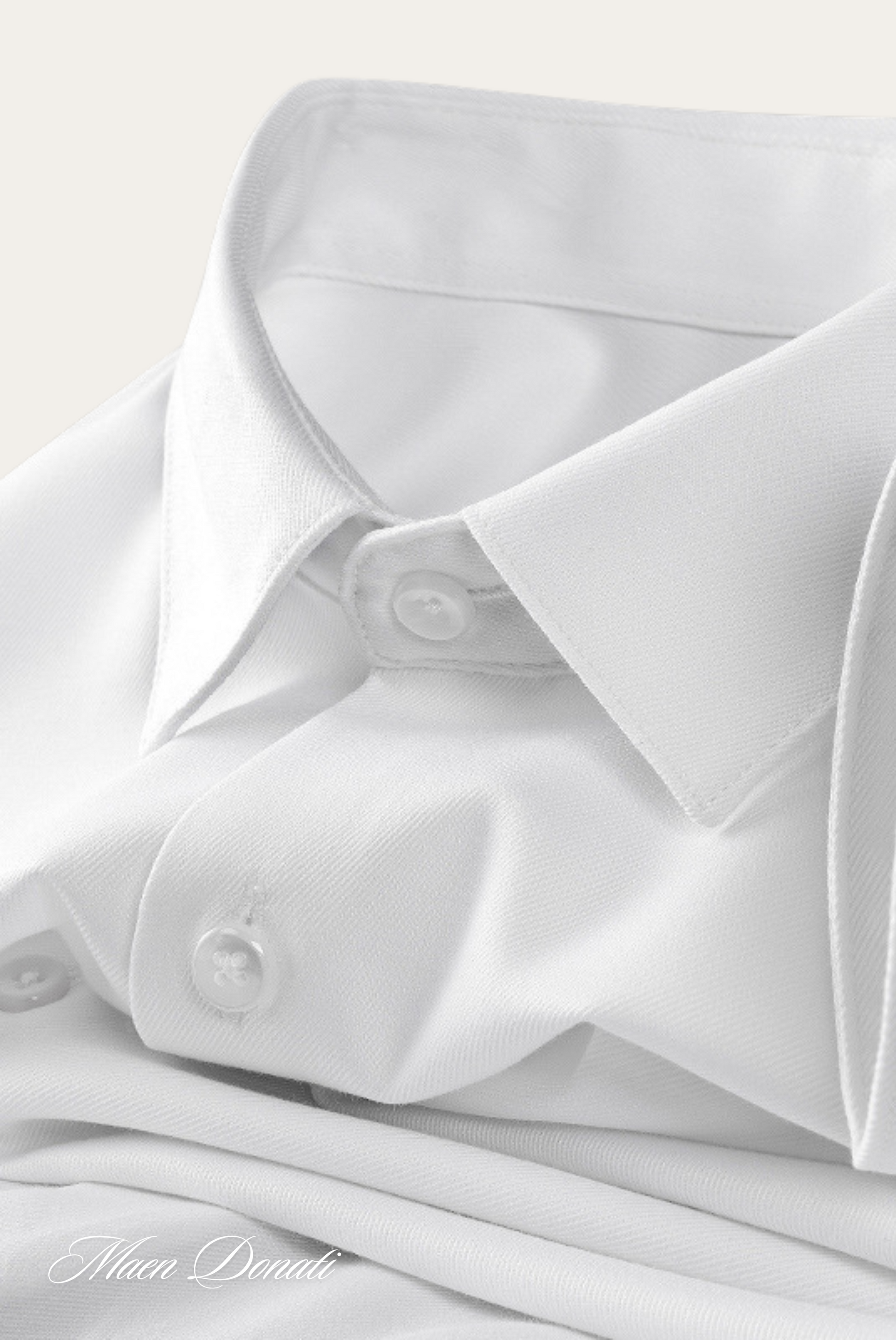 Stylish Men's Shirt – Silvano-White-The Livary