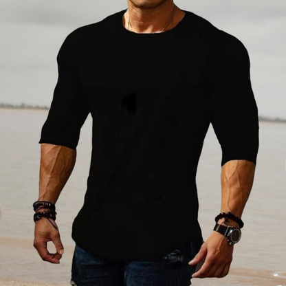 Fashionable Male Fitted Stretch Dress Shirt - Pexav