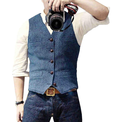 Fashionable Mens Waistcoat - Pexav