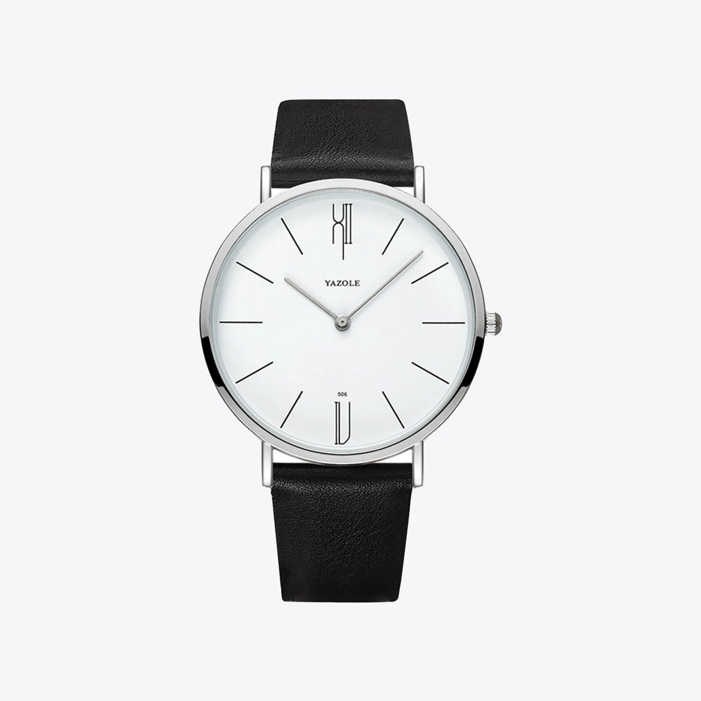 Stylish Men's Watch - Henry-Brown/White-Nora Luxe