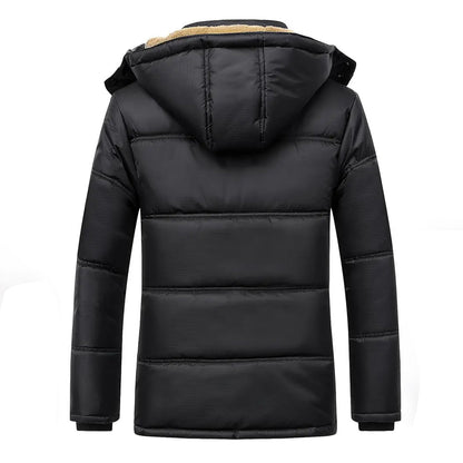 Stylish Men's Winter Coat - Lucas-Black-XXS-Nora Luxe