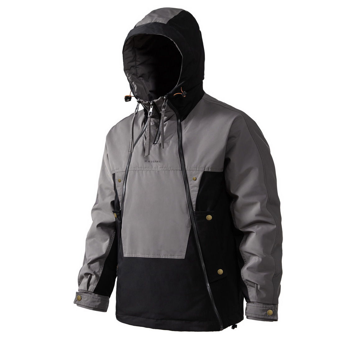 Stylish Men's Winter Jacket with Double Zip - NORDON-Green-S-Nora Luxe