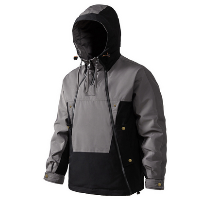 Stylish Men's Winter Jacket with Double Zip - NORDON-Green-S-Nora Luxe