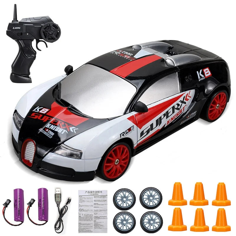 Stylish Mini Drifter for Exciting Adventures - SwiftDrift-Bugatti Chiron 2x Battery-Nora Luxe