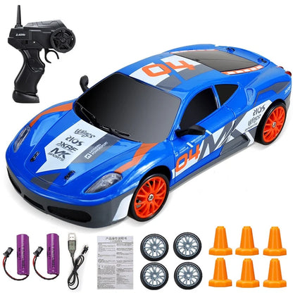 Stylish Mini Drifter for Exciting Adventures - SwiftDrift-Ferrari 360 Modena Blue 2x Battery-Nora Luxe