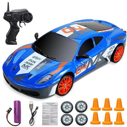 Stylish Mini Drifter for Exciting Adventures - SwiftDrift-Ferrari 360 Modena Blue-Nora Luxe