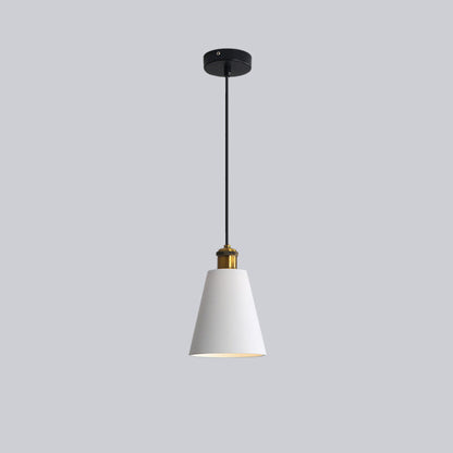 Stylish Morandi Design LED Pendant Light - MoraGlow-A-White-Nora Luxe