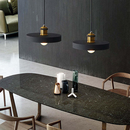 Stylish Morandi Design LED Pendant Light - MoraGlow-A-White-Nora Luxe