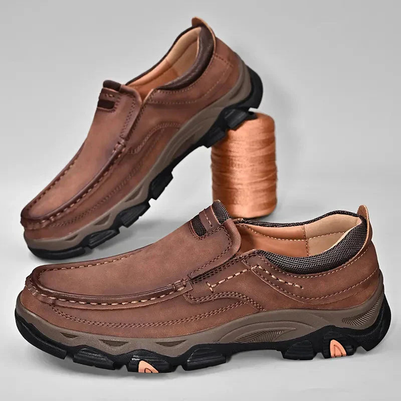 Comfortable Supportive Mens Walking Shoes - Pexav