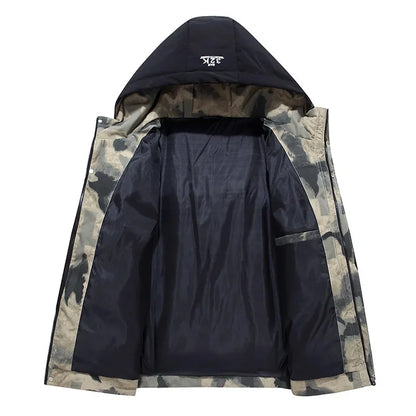Stylish Padded Men's Winter Jacket - Milo-Black-XS-Nora Luxe