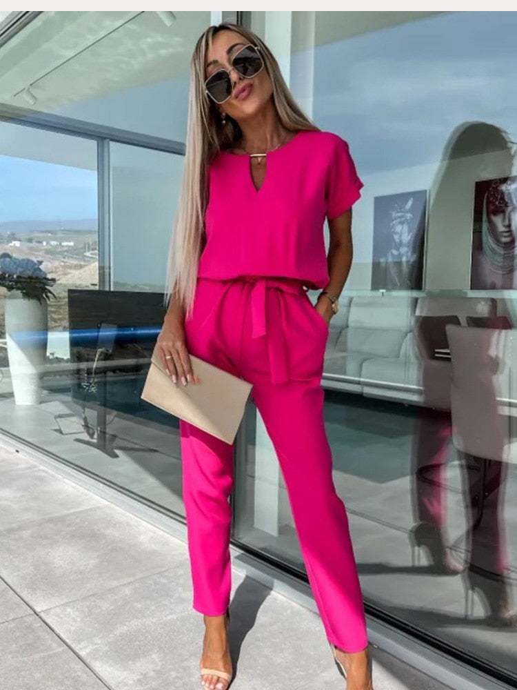 Fashionable Elise One Piece Jumpsuit - Pexav